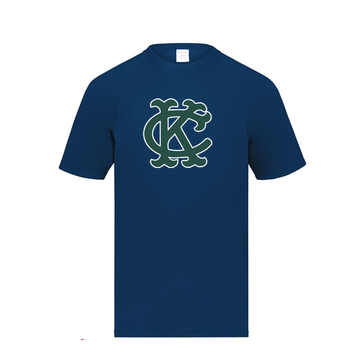 [2790.065.S-LOGO1] Men's Smooth Sport T-Shirt (Adult S, Navy, Logo 1)