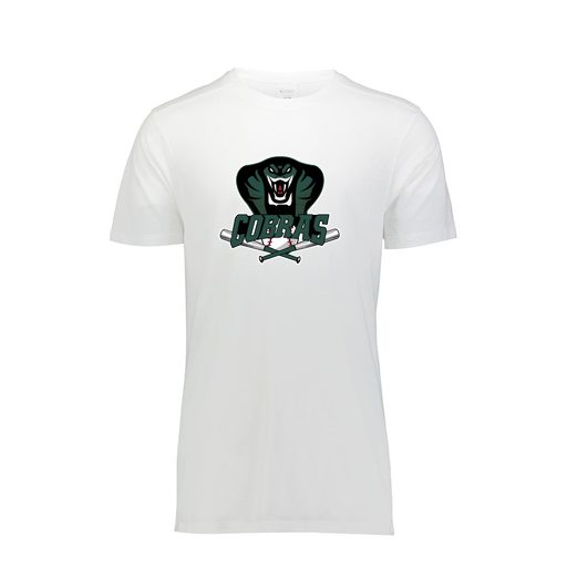 [FTSCUBWH-AS-LOGO2] Decker Men's Tri-Blend T-Shirt - Short Sleeve (Adult S, White, Logo 2)