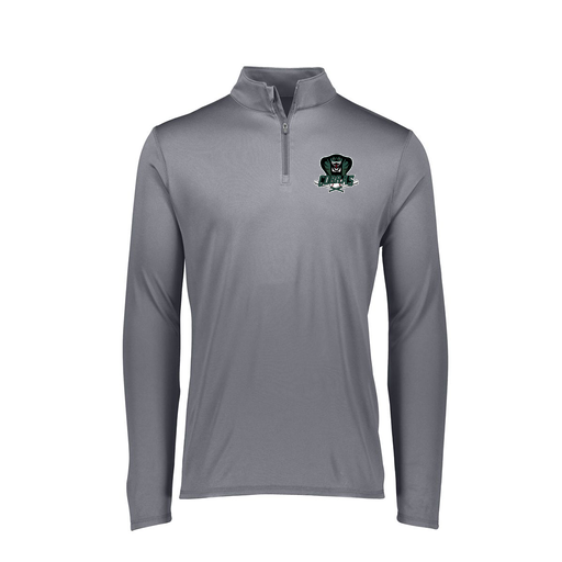 [FTLQFLGY-FAXS-LOGO2] Decker Women's Flex-Lite 1/4 Zip Shirt (Female Adult XS, Gray, Logo 2)