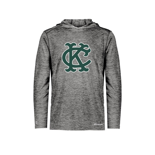 [FOLHCGBK-AS-LOGO1] Decker Men's Charge Hoodie (Adult S, Black, Logo 1)