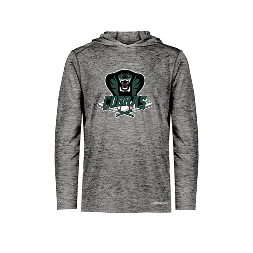 [FOLHCGBK-AS-LOGO2] Decker Men's Charge Hoodie (Adult S, Black, Logo 2)