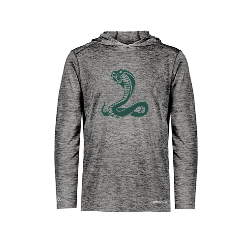 [FOLHCGBK-AS-LOGO3] Decker Men's Charge Hoodie (Adult S, Black, Logo 3)