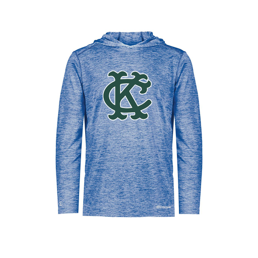 [FOLHCGRY-AS-LOGO1] Decker Men's Charge Hoodie (Adult S, Royal, Logo 1)