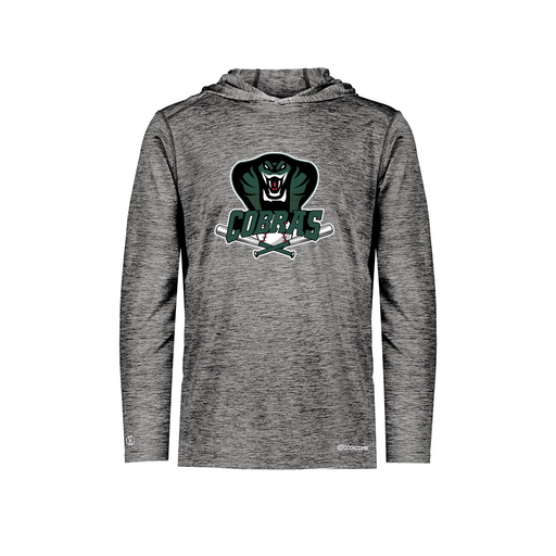 [FOLHCGBK-YS-LOGO2] Decker Youth Charge Hoodie (Youth S, Black, Logo 2)