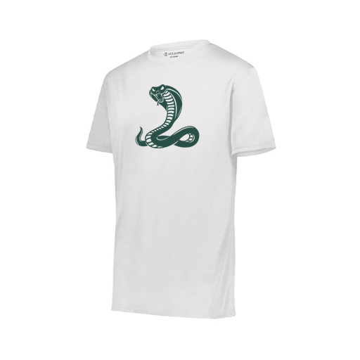 [222818.005.S-LOGO3] Men's Movement Dri Fit Shirt (Adult S, White, Logo 3)