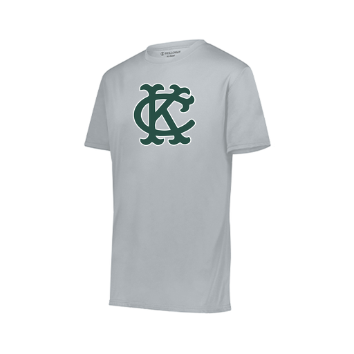 [222818.099.S-LOGO1] Men's Movement Dri Fit Shirt (Adult S, Silver, Logo 1)