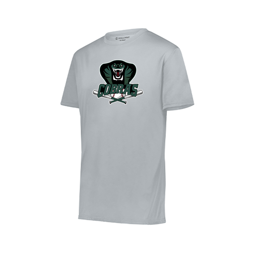 [222818.099.S-LOGO2] Men's Movement Dri Fit Shirt (Adult S, Silver, Logo 2)