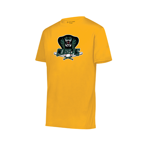 [222819.025.XXS-LOGO2] Youth Movement Dri Fit Shirt (Youth XXS, Athletic Gold, Logo 2)